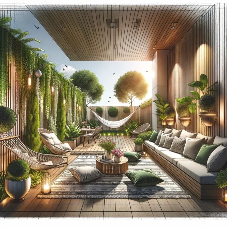 DALL·E-2024-02-08-19.00.31-Create-an-illustration-of-an-amazing-design-solution-for-a-ground-floor-balcony.-The-design-should-feature-lush-greenery-comfortable-seating-like-a-h