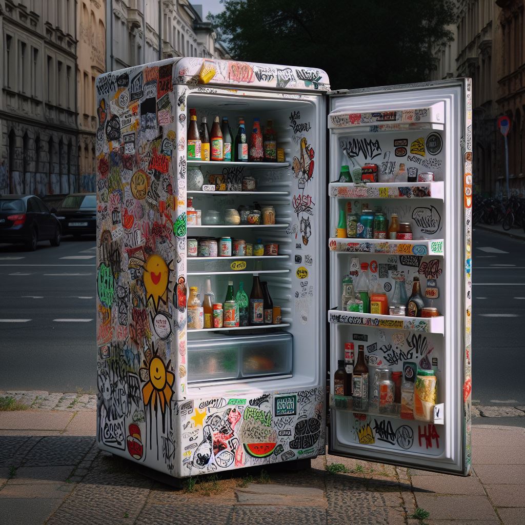 Холодильник на улицу фото
